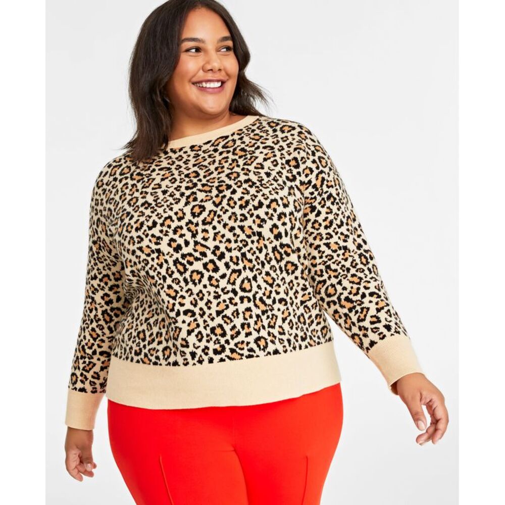 Plus Size Crewneck Sweater